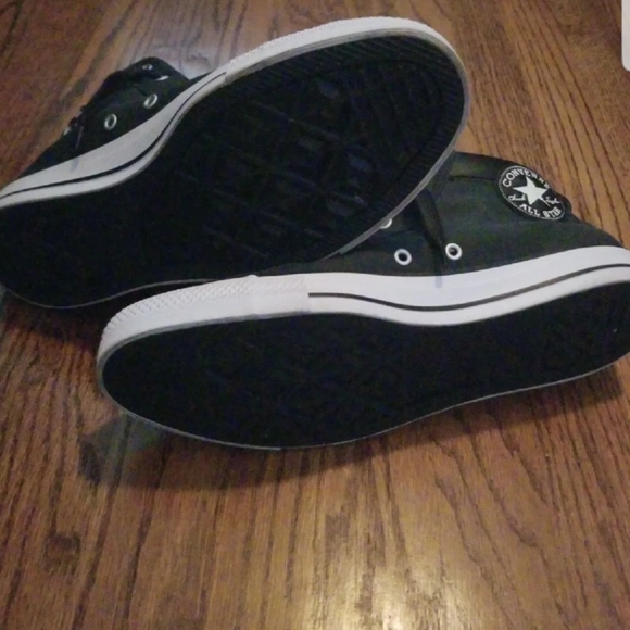 Dark grey Converse Mid-Top - Picture 4 of 5